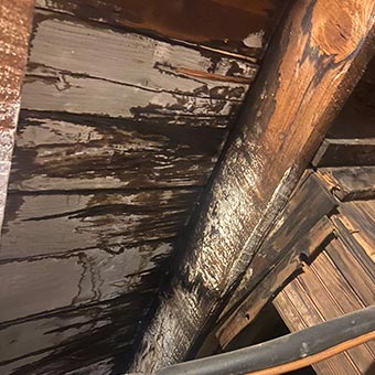 Mold Detecting Project in the Attic, Germantown 20875
