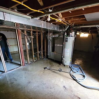Mold Remediation Project in Germantown 20875
